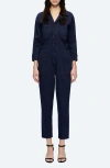 Bayeas Stretch Denim Jumpsuit In Blue