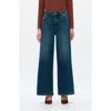 Bayeas Wide Leg Jeans In Blue