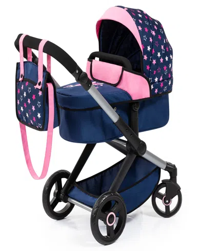 Bayer Design Kids' Dolls Blue, Pink, Stars Pram Xeo In Multi