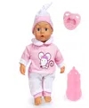 Bayer Design Pink Mouse Baby Doll In Multi