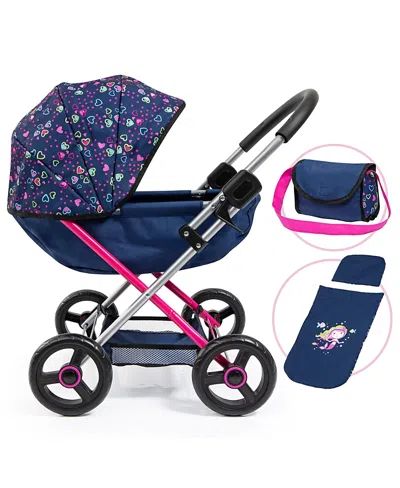 Bayer Design Pram Cosy With Blanket And Shoulder Bag, Ages 3+ In Blue