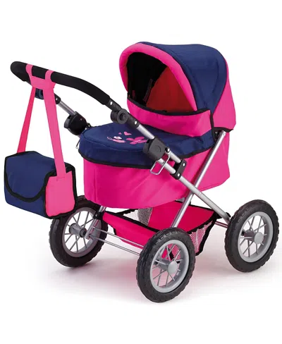Bayer Design Trendy Butterfly Pram, Ages 3+ In Pink