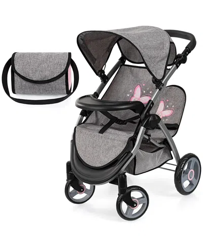 Bayer Design Twin Star Stroller - Ages 3+ In Gray