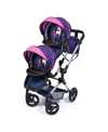 Bayer Twin Baby Doll Pram Neo In Blue