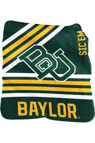 Baylor Bears Raschel Knit Logo Blanket