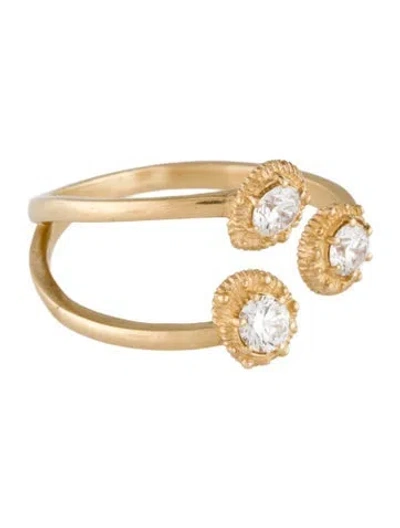 Pre-owned Bayou With Love 14k Diamond Enlightened Ring In Multi