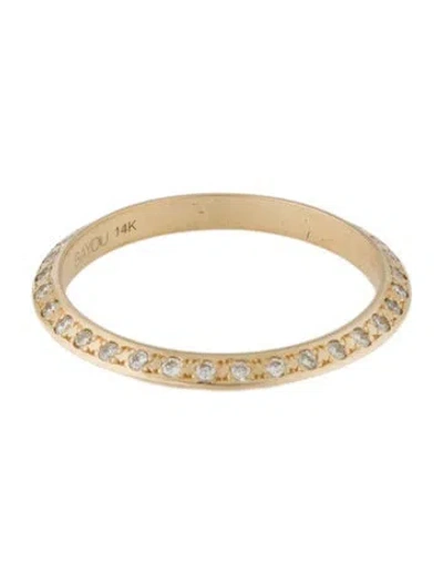 Pre-owned Bayou With Love 14k Diamond The Zora Ring In Multi