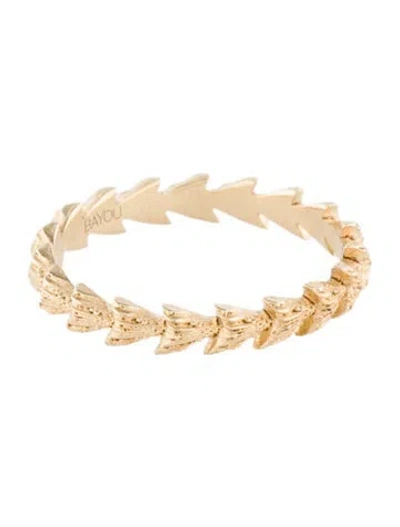 Pre-owned Bayou With Love 14k Mermaid Tail Band In Multi