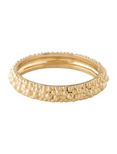 Pre-owned Bayou With Love 14k Textured Band In Multi
