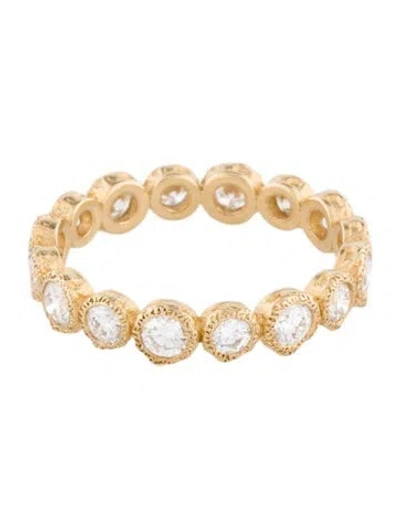 Pre-owned Bayou With Love 18k 1.12ctw Diamond Moonscape Eternity Band In Multi