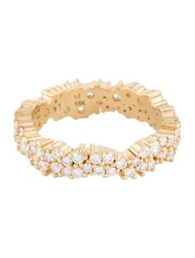 Pre-owned Bayou With Love 18k 1.12ctw Diamond Star Band In Multi