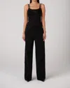 BAYSE DATON SINGLET TOP IN BLACK