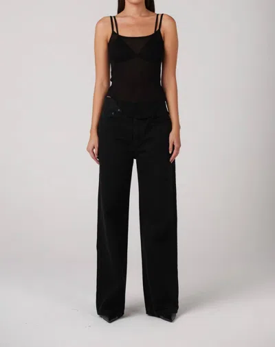 Bayse Daton Singlet Top In Black