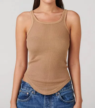 Bayse Poppy Tank Top In Latte In Multi