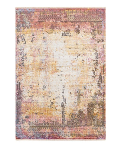 Bayshore Home Closeout!  High-low Pile Iyer Iye06 4' X 5'10" Area Rug In Multi