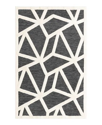 Bayshore Home Textured Tones Spectrum 5'3"x8' Area Rug In Gray