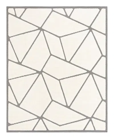 Bayshore Home Textured Tones Spectrum 7'10"x10' Area Rug In Ivory