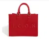 Bayshore I. C.o. N Tote Bag In Red In Red