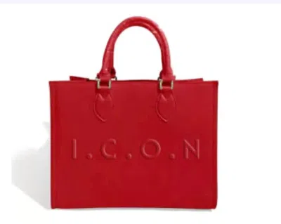 Bayshore I. C.o. N Tote Bag In Red