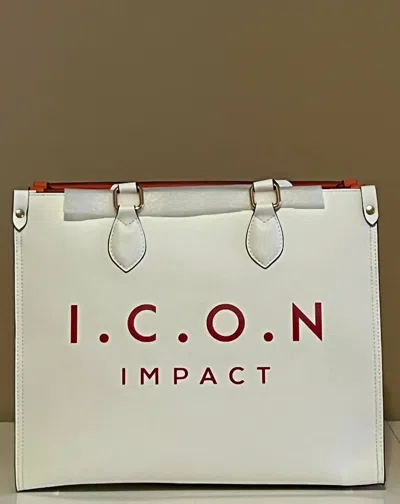 Bayshore Icon Tote In White