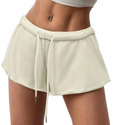 Bayshore Women's Mini Shorts In Ivory In Multi