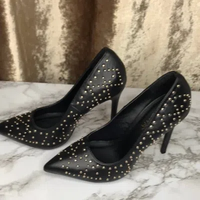Bayshore Women's Pointed Toe Stud Detailed Stiletto In Black