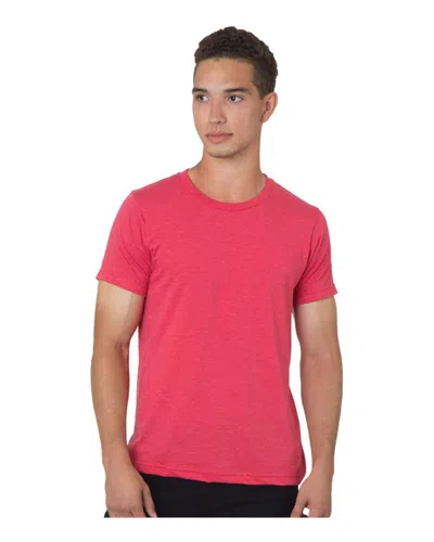 Bayside 50/50 Fine Jersey T-shirt In Pink