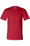 Bayside Union-made Pocket T-shirt In Red
