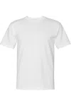 Bayside Usa-made Pocket T-shirt In White