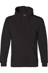 Bayside Usa-made Hooded Sweatshirt In Black