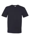 Bayside Usa-made Midweight Pocket T-shirt In Blue