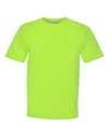Bayside Usa-made Short T-shirt With A Pocket In Green