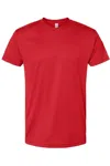 Bayside Usa-made Performance T-shirt In Red