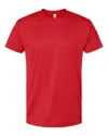 Bayside Usa-made Performance T-shirt In Red