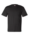 BAYSIDE USA-MADE POCKET T-SHIRT