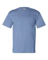 Bayside Usa-made Pocket T-shirt In Multi