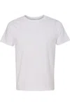 Bayside Usa-made Ringspun Unisex T-shirt In White