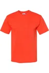 Bayside Usa-made Short T-shirt With A Pocket In Multi