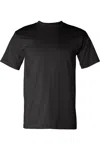 Bayside Usa-made T-shirt In Black