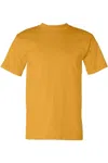 Bayside Usa-made T-shirt In Gold