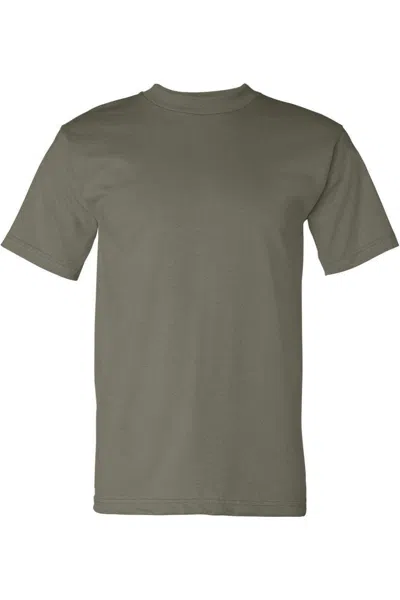 Bayside Usa-made T-shirt In Gray