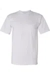 Bayside Usa-made Pocket T-shirt In Grey