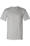 Bayside Union-made T-shirt With A Pocket In Gray