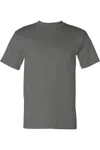 Bayside Usa-made T-shirt In Pink