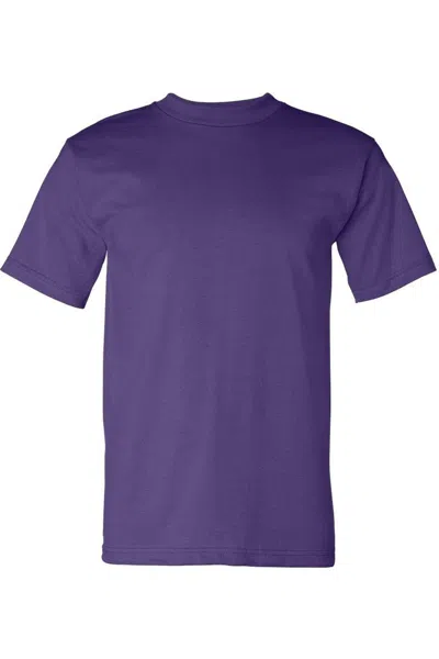 Bayside Usa-made T-shirt In Purple