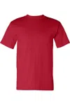 Bayside Usa-made Performance T-shirt In Red