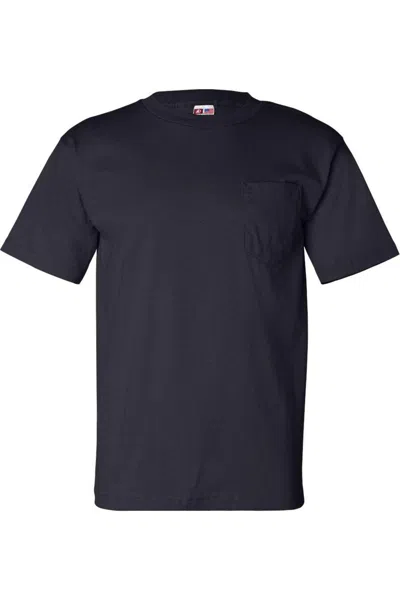 BAYSIDE USA-MADE T-SHIRT WITH A POCKET