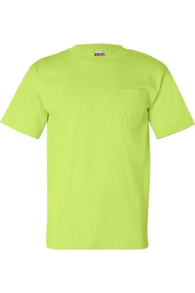 BAYSIDE USA-MADE T-SHIRT WITH A POCKET