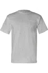 Bayside Usa-made Midweight Pocket T-shirt In Multi