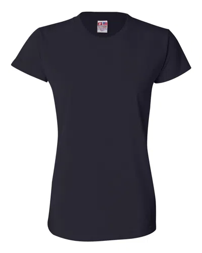 Bayside Women's Usa-made T-shirt In Blue